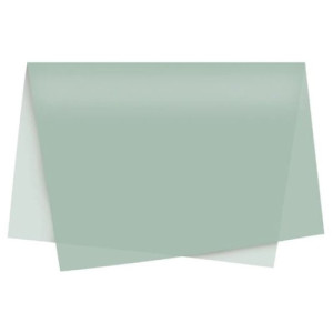 PAPEL SEDA VERDE EUCALIPTO 49X69 - AUTO SERVICO CROMUS C/ 03