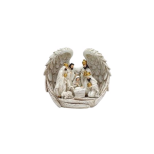 DEC PRESEPIO BCO 17CM - RS2179