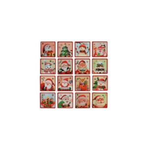 CARTELA CARTOES NATAL D3 6,5X4CM C/8 - 27553