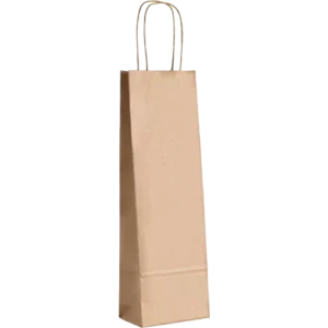 SACOLA KRAFT 12X38X8 VINHO - 10002SGI