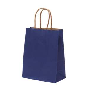 SACOLA PAPEL 9,5X7,5X14,5 AZUL BIC C/10