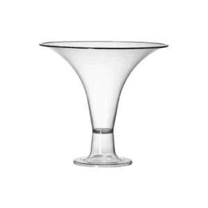 TACA DECORATIVA 1,2LT TRES TRIANG.