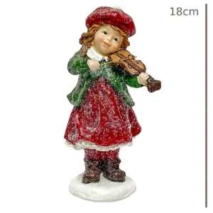 MENINA DECORATIVA EM PE - 18CM