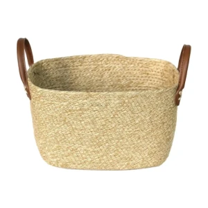 CESTO DE FIBRA NATURAL C/ ALCA 30X30X22 NATURE PARAMOUNT