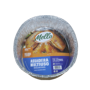 ASSADEIRA ALUM OVAL 7,5L - MELLO