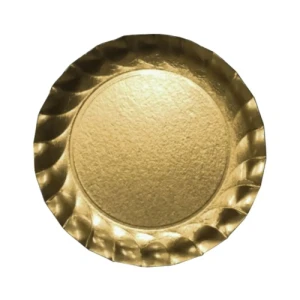 CAKE BOARD BOLO VULCAO OURO