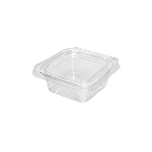 POTE PLAST. QUAD. 350ML C/ LACRE C/10 - D-731 - DONA RITA