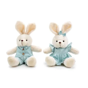 COELHO EM PELUCIA FLORIDO SORT AZL - 1024292-PC