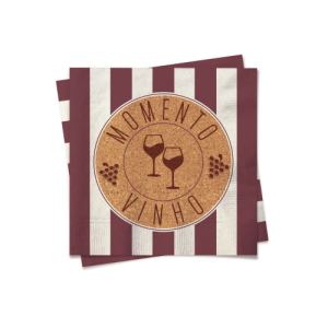 GUARDANAPO 33X33 MOMENTO VINHO C/20 - 19000655