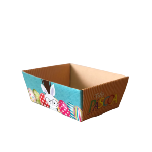 BANDEJA P S/ ALCA COELHO FELIZ 17X12,5X8 - BPCF-06