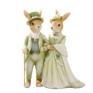 CASAL DE COELHOS 20CM C/02 - CO1514