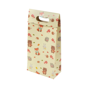 SACOLA COM ABA BICHINHOS DA FLORESTA M