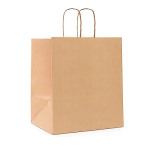 SACOLA KRAFT M 26X23,5X17 C/10 CROMUS 14001887