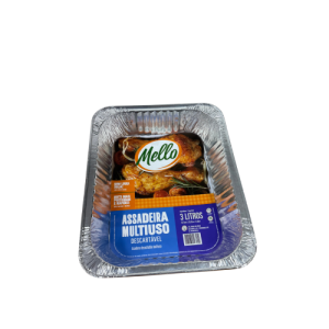 ASSADEIRA ALUM RETANG 03L - MELLO