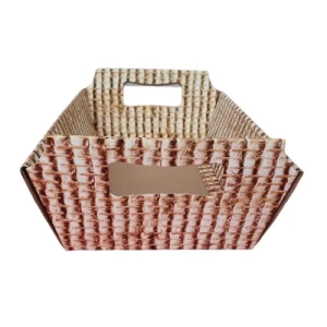 CESTA PAPEL RECICLADO JUTA M