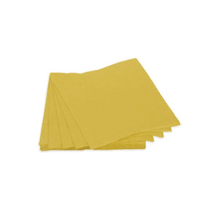 GUARDANAPO 32X32 SENSACAO IMPRESSO - 15 ANOS OURO - C/ 50