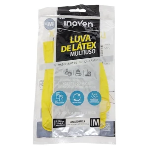 LUVA MULTIUSO M AMARELA - PAR