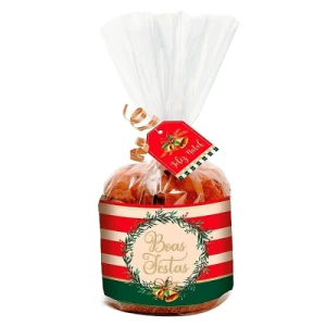 KIT PANETONE BOAS FESTAS 100 G - 18700034 C/ 10