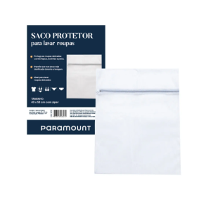 SACO PROTETOR P/ LAVAR ROUPAS 40X50 PARAMOUNT