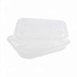 POTE PLAST. RETANG. 850ML FREEZER/MICRO - NP 301B - NOVAPACK