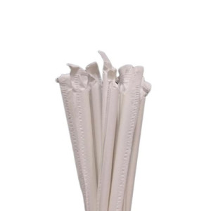 CANUDO PAPEL 10 MM BRANCO C/ 25