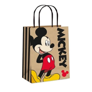 SACOLA MICKEY KRAFT 26X19,5X9,5 - 14001191