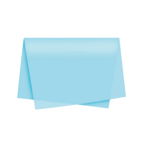 PAPEL SEDA AZUL CLARO 49X69 - AUTO SERVICO C/ 03 - 12100085