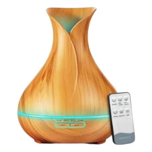 DIFUSOR DE AROMAS E UMIDIFICADOR 400 ML C/ LED 7 AL-2696