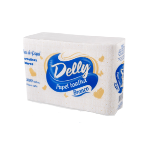 PAPEL TOALHA 23X20 C/1000 DELLY