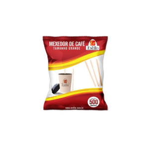 MEXEDOR CAFE MADEIRA 11CM C/500 - ESTILO