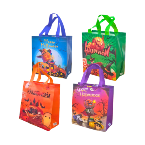 SACOLA PLAST HALLOWEEN C/10