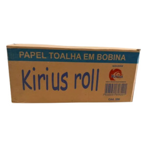 PAPEL TOALHA BOBINA 25G 06X200 - KIRIUS