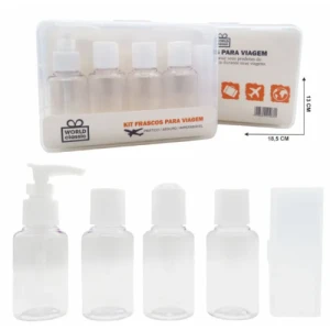 KIT P/ VIAGEM C/05 FRASCOS - WC410067