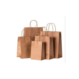 SACOLA KRAFT 30,5X11,5X30,5  - C/10