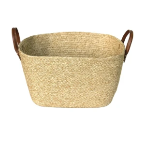 CESTO DE FIBRA NATURAL C/ ALCA 36X27X20 MOCCA PARAMOUNT