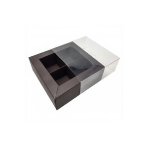 CAIXA P/ 4 BRIGADEIROS GOURMET TURQ. - 13000598