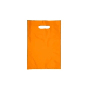 SACOLA PLAST 20X30 LARANJA C/ 50