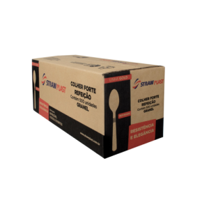 COLHER FORTE BRANCA GRANEL - C/500