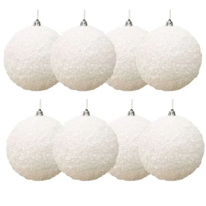 KIT BOLA FLOCO DE VEVE 8CM MIX - 91939MIX