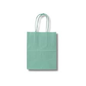 SACOLA PAPEL AGUA MARINE 17,5X8,5X21,5 C/10