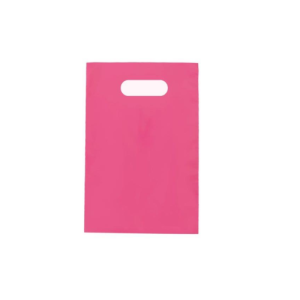 SACOLA PLAST 30X40 ROSA C/25