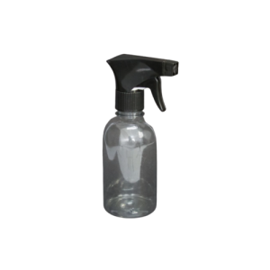 FRASCO PET COSME 240ML C/ MINI GATILHO PRETO