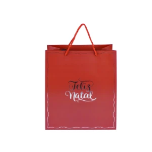 SACOLA PAPEL PALAVRAS 15,5X14,3X7 - 80881001