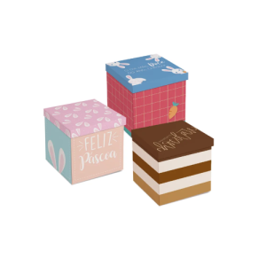 CAIXA SURPRESA OVO EM PE 350GR BRILHO PASCOA - 13003885