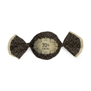 PAPEL TRUFAS 15X16 - GOSTOSURA 70% CACAU - C/100