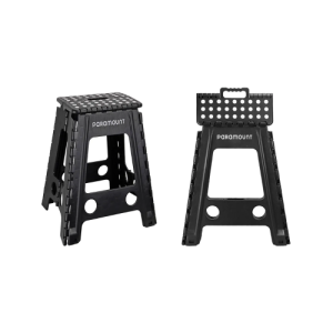 BANQUETA DOBRAVEL ANTID 45CM PRETA PARAMOUNT