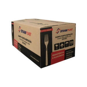 GARFO FORTE BRANCO GRANEL - C/500