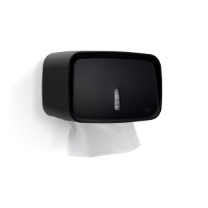 DISPENSER TOALHEIRO COMPACTO PRETO - INVOQ CENTER