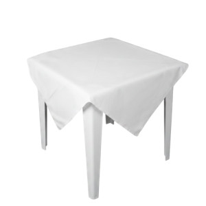 TOALHA PLAST. MESA 70X70 BRANCA C/10 - NOVA PACKING