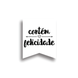 ADESIVO CONTEM FELICIDADE C/ 20 - AD150
